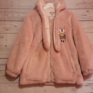 B.Duck Teens  fluffy fleece Jacket